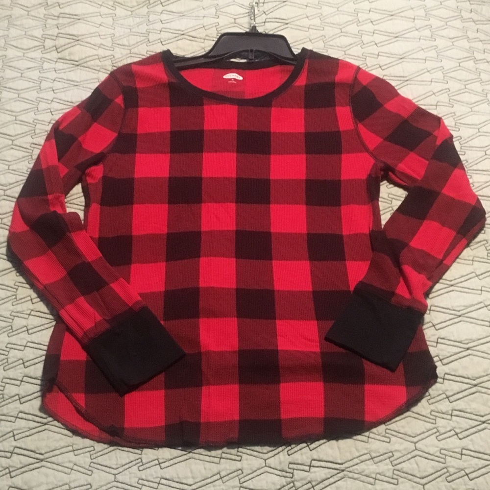 Lightweight thermal buffalo check top
